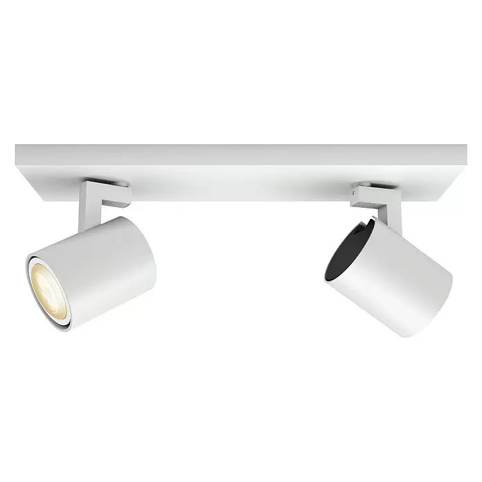Philips Hue LED-Spotstrahler Runner - Anzahl Leuchtmittel: 2 Stk. - Diagonale Ansicht