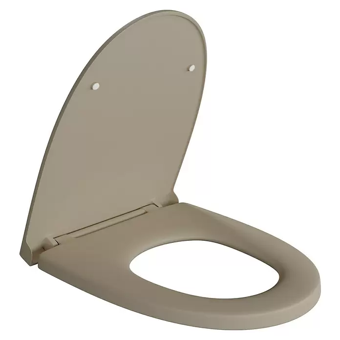 Feeling WC daska - Samospuštajuća, Mat, Duroplast - Dijagonalni pogled