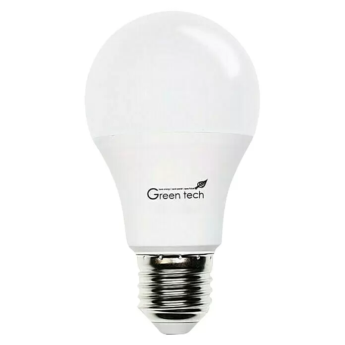 Set LED žarulja Green Tech - E27, 6 W, 600 lm, Hladna bijela - Pogled sprijeda