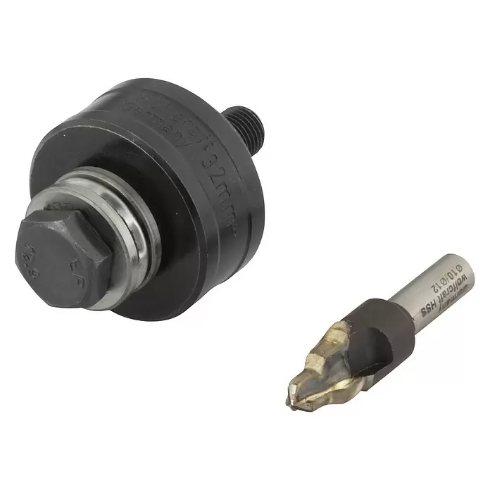Wolfcraft Gatsnijder set - 2 st., 32 mm - Diagonaal zicht