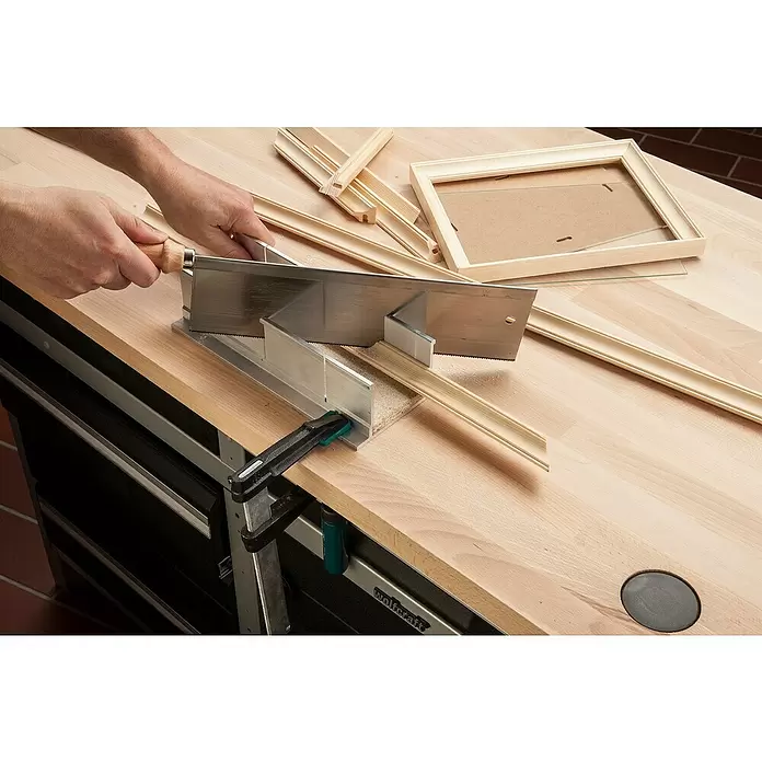 Wolfcraft Handzaag - Bladlengte: 300 mm - Toepassingsvoorbeeld
