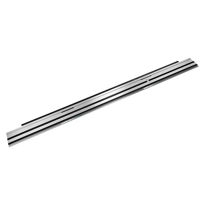 Wolfcraft Geleiderail Verlengingsset FKS 145 - l x b x h: 110 x 19 x 1,2 cm, Aluminium - Diagonaal zicht