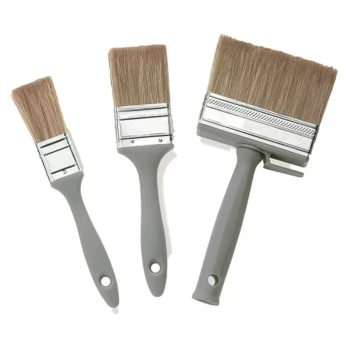 Set kwasten - 3-delig - Top-down weergave