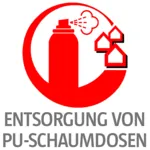 Entsorgung von PU-Schaumdosen