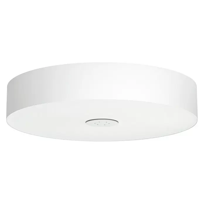 Philips Hue LED-Deckenleuchte rund - 33 W, Ø x H: 44,4 x 9,8 cm, Weiß, Warmweiß - Vorderansicht