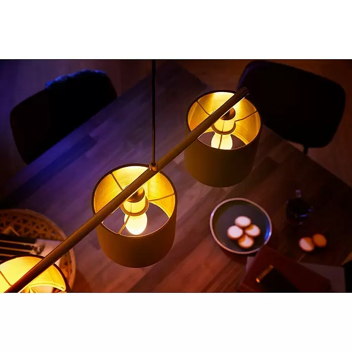 Philips Hue LED-Leuchtmittel White - E14, 5,5 W, Warmweiß, Kerzenform, 1 Stk. - Stimmungsaufnahme