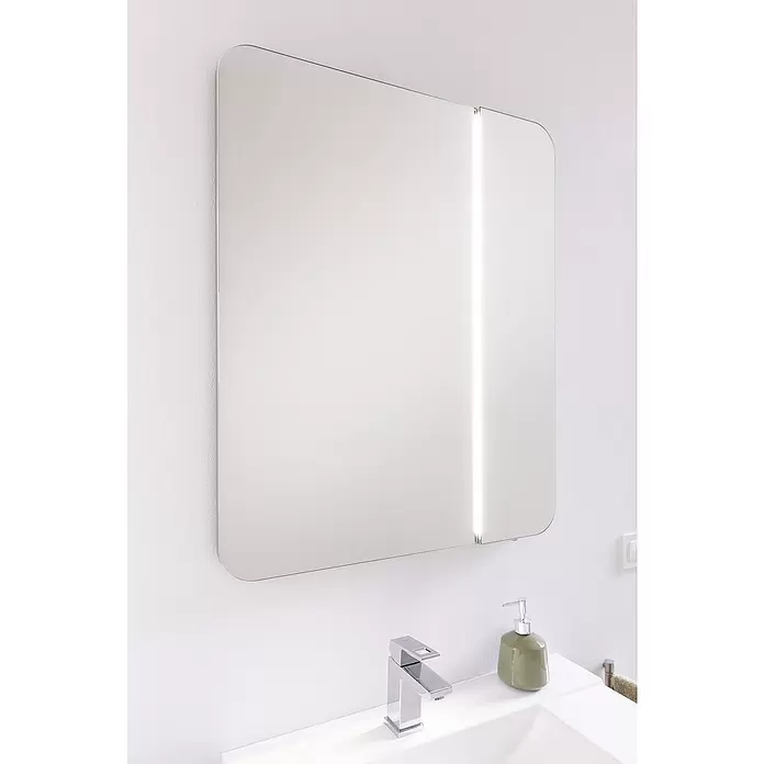 Camargue Lineo LED-Lichtspiegel - 70 x 85 cm, Sensorschalter - Stimmungsaufnahme