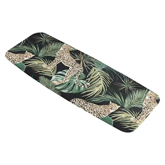 Badewanneneinlage Safari - Grün, 92 x 36 cm, Einsatzbereich: Bad - Diagonale Ansicht