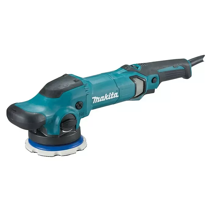 Makita Rotationspolierer PO5000C - 900 W, Durchmesser Scheibe: 125 mm - Diagonale Ansicht