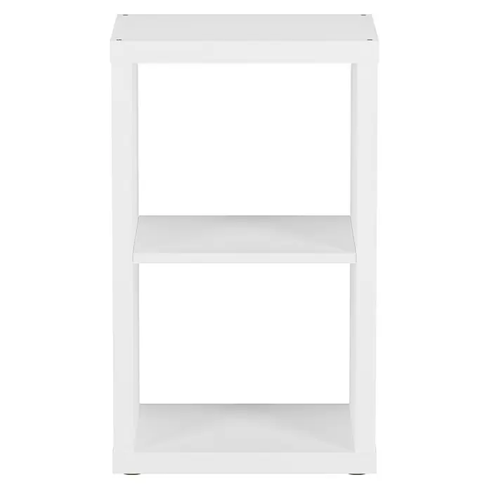 Regal Boflex - L x B x H: 39,2 x 41,3 x 76,2 cm, Weiß - Vorderansicht