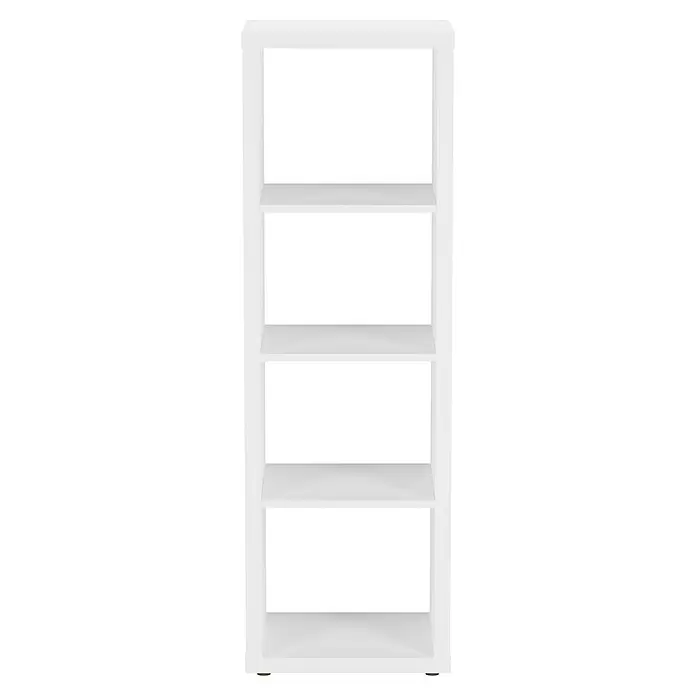 Regal Boflex - L x B x H: 39,2 x 41,3 x 146,6 cm, Weiß - Vorderansicht