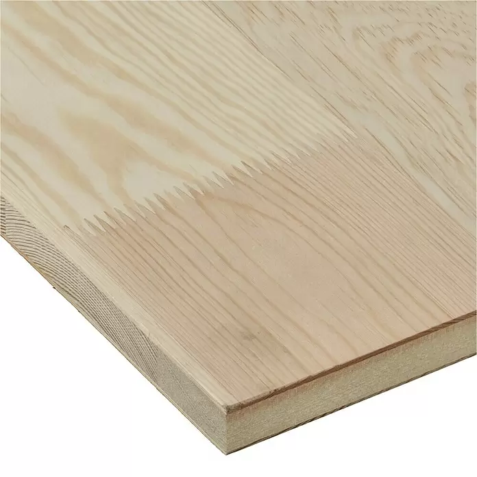 3-Schichtplatte - Kiefer, 2.000 x 600 x 19 mm - Detailaufnahme