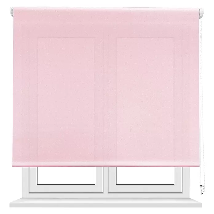 Estor enrollable screen 5% - An x Al: 135 x 250 cm, Rosa - Vista frontal