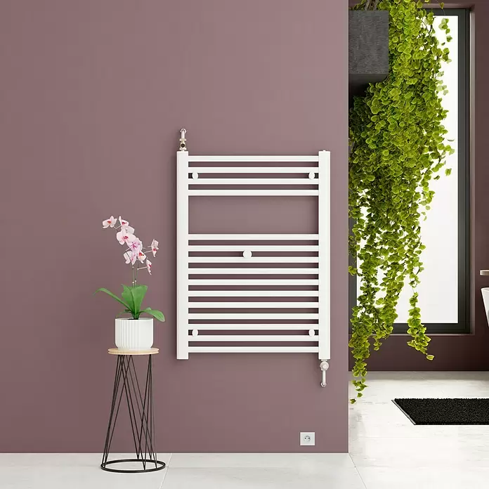 Admiral Kupaonski radijator Berlin - 50 x 73 cm, 326 W, Bijele boje - Živopisni prikaz