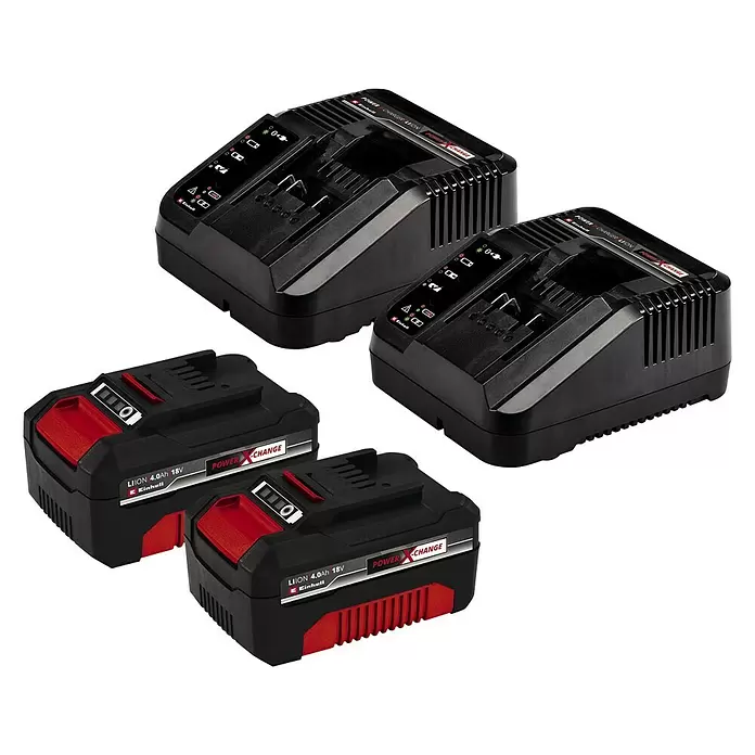 Einhell Power X-Change Akku-Rasenmäher GP-CM 36/41 Li - 18 V, 2 Akkus, 4 Ah, Schnittbreite: 41 cm - Diagonale Ansicht