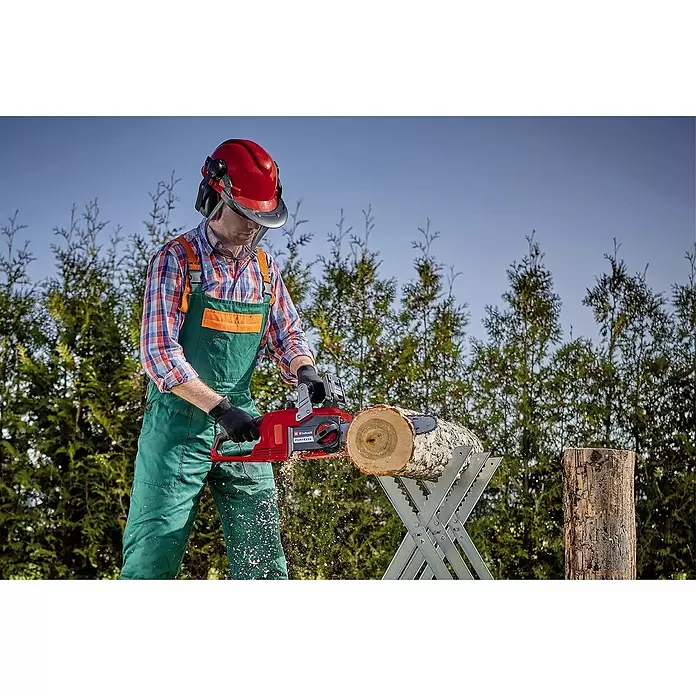 Einhell Power X-Change Akumulatorska lančana pila - 18 V, Litij-ionska, Bez akumulatora, Dužina mača: 30 cm - Proizvod u upotrebi
