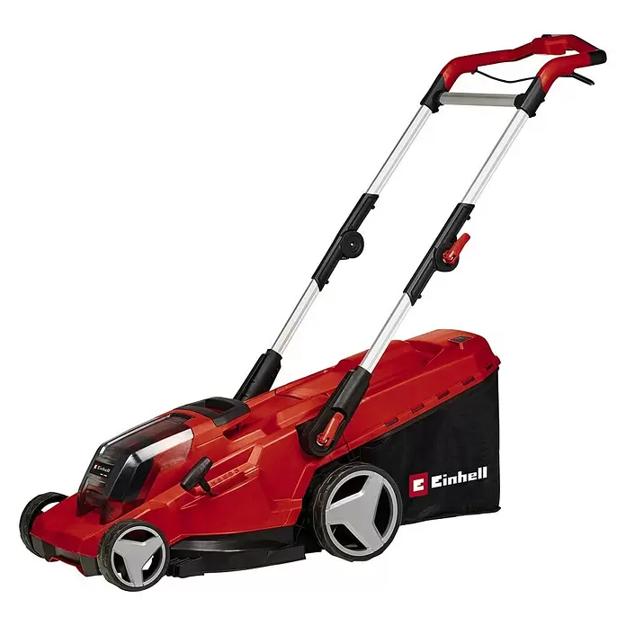 Einhell Power X-Change Akku-Rasenmäher GP-CM 36/41 Li - 18 V, 2 Akkus, 4 Ah, Schnittbreite: 41 cm - Diagonale Ansicht