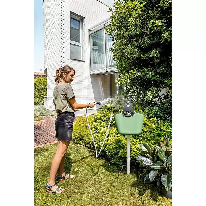 Gartenschlauch AquaGo Bunny - Schlauchlänge: 25 m, Grün - Anwendungsbeispiel
