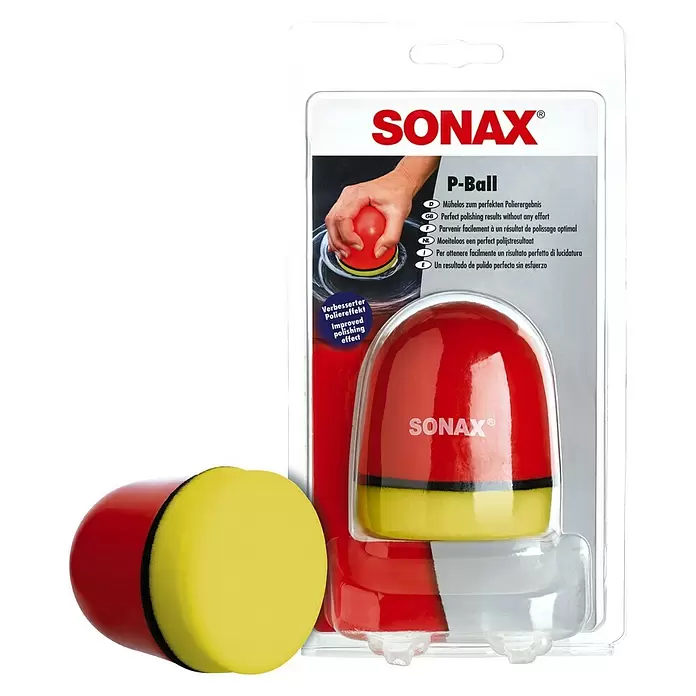 Sonax Polierball - L x B x H: 8 x 7,2 x 14 cm - Vorderansicht