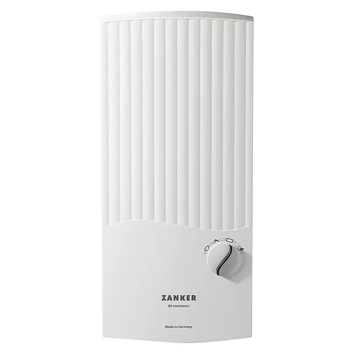 Zanker Durchlauferhitzer DE 24 EL - 18/21/24 kW, 13,2 l/min bei 38 °C, Elektronisch - Vorderansicht