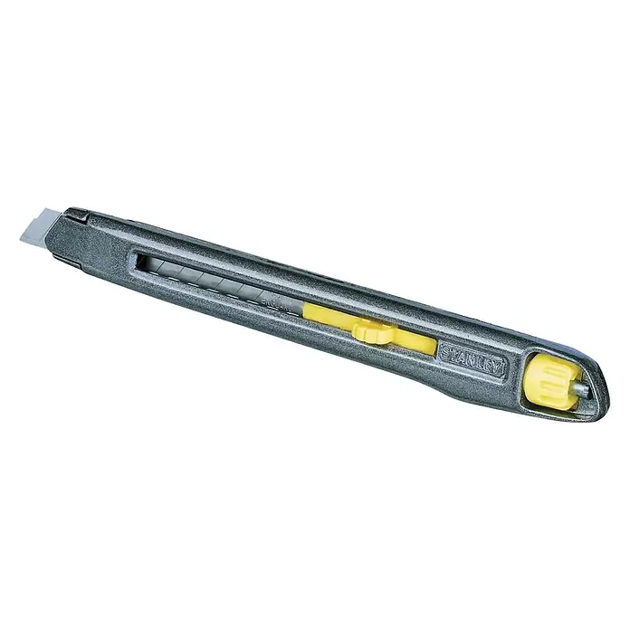 Stanley Cuttermesser Interlock - Klingenbreite: 9 mm, Abbrechklinge - Diagonale Ansicht
