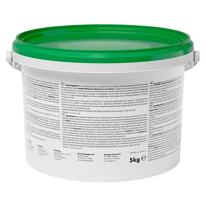 Knauf Betonkontakt - 5 kg, Lösemittelfrei - Rückansicht