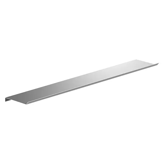 Sarei Flachprofil - Typ: HG 9, 1.000 x 80 x 10 mm, Aluminium - Diagonale Ansicht