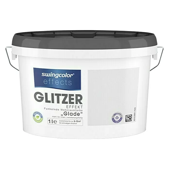 swingcolor Boja s efektom Glitter - Glade, 1 l - Pogled sprijeda