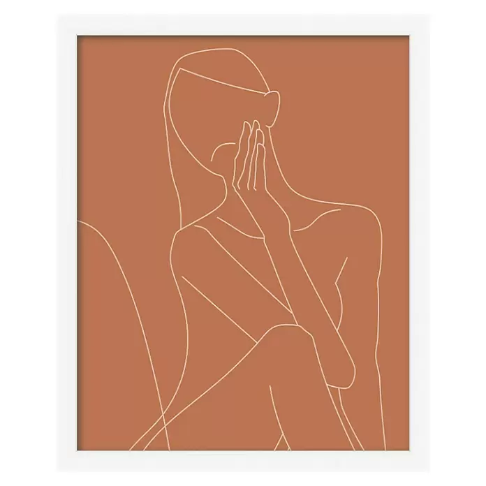 Bild Abstrakt Frau - Abstrakt Frau, B x H: 30 x 40 cm, 2 -tlg. - Vorderansicht