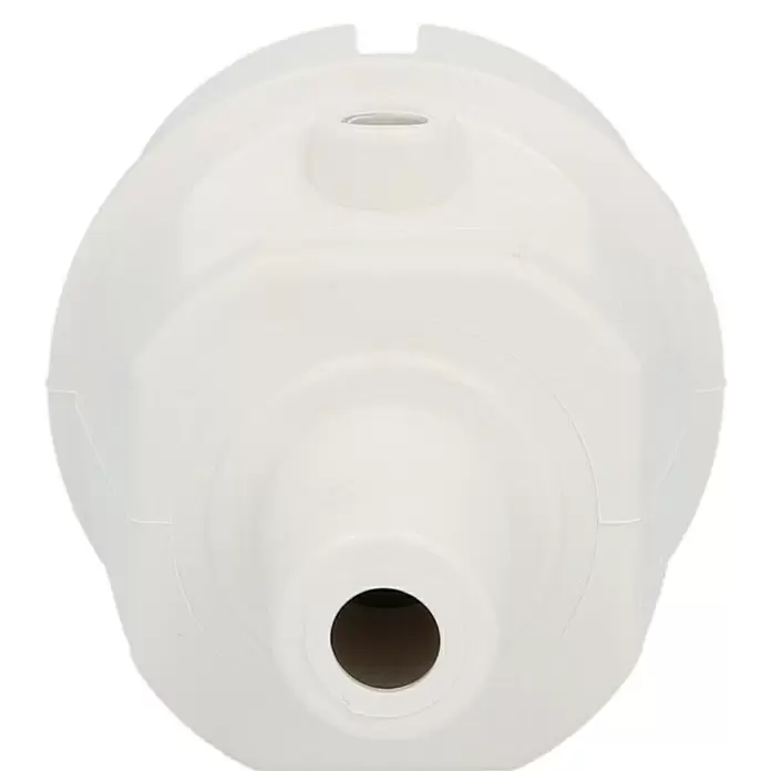 UniTEC Schutzkontaktstecker - 16 A, IP44, Weiß - Detailaufnahme