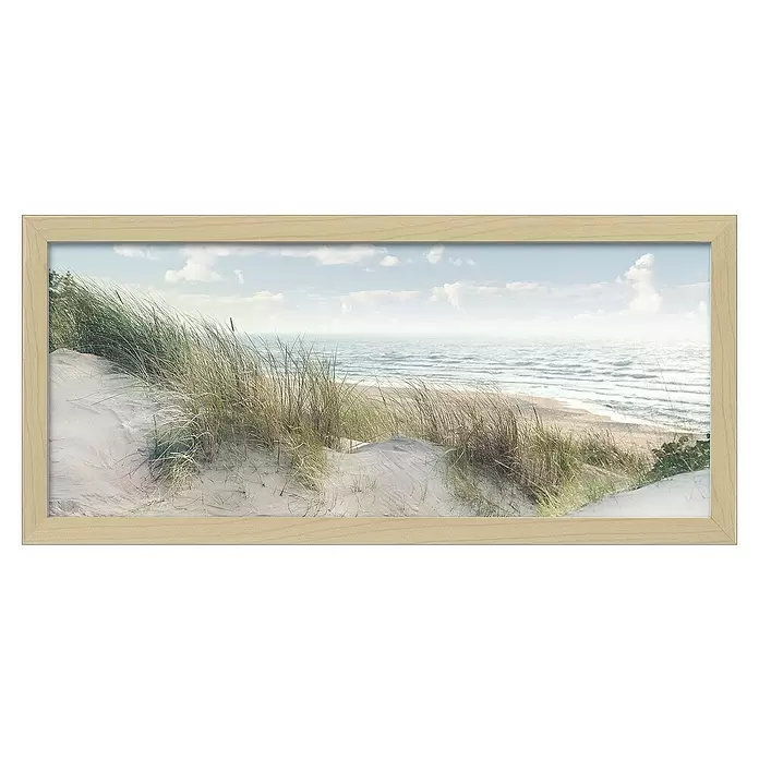 ProArt Bild Oversized - Baltic Sea Coast, B x H: 124 x 50 cm - Vorderansicht