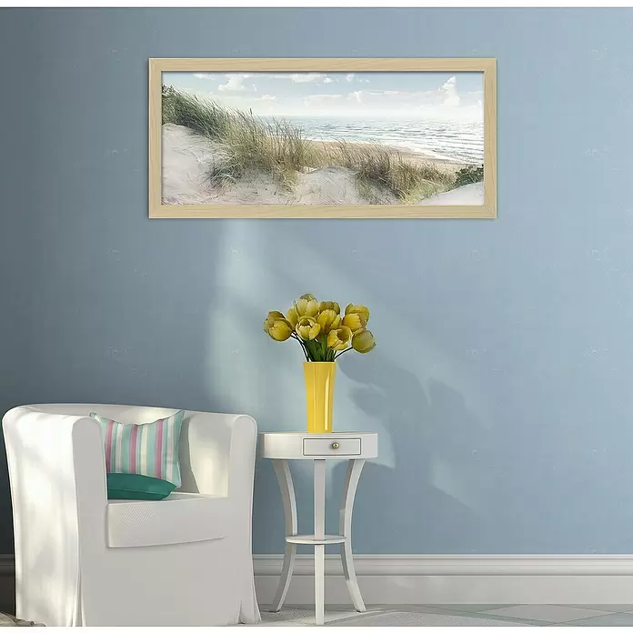 ProArt Bild Oversized - Baltic Sea Coast, B x H: 124 x 50 cm - Stimmungsaufnahme