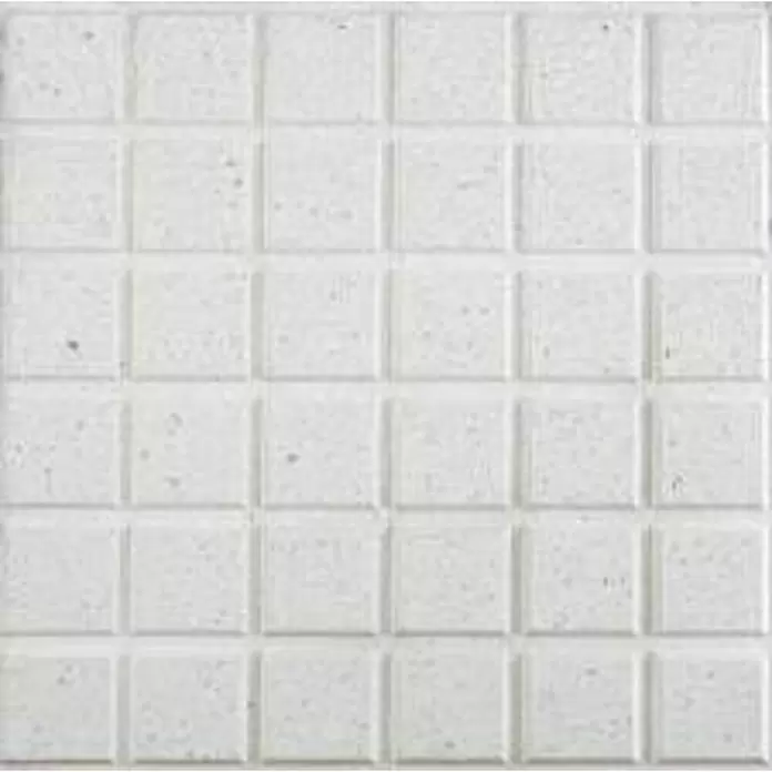 BHS Madrid Loseta de exterior Blanco - 30 x 30 cm, Blanco - Primer plano