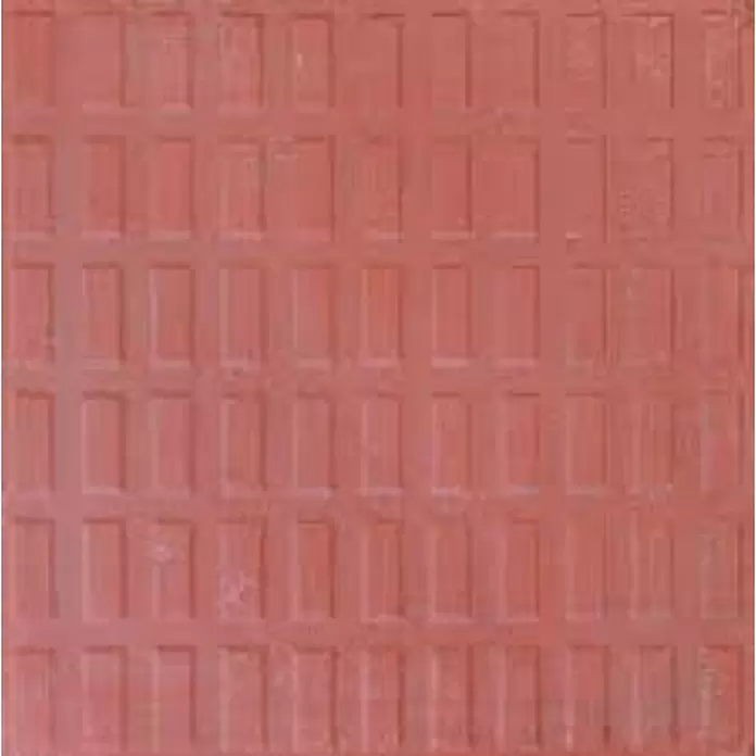 BHS Madrid Loseta de exterior Panot - 30 x 30 cm, Rojo - Primer plano