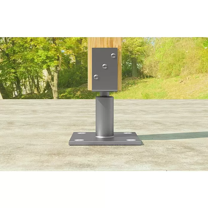 Fischer Perno de anclaje para cargas pesadas FWA - Ø x L: 8 x 80 mm, 4 uds. - Producto en uso