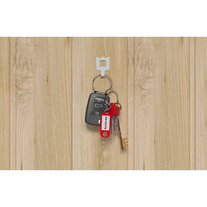 Fischer Gancho para colgar cuadros Fast & Fix - 16 ud., Blanco - Producto en uso