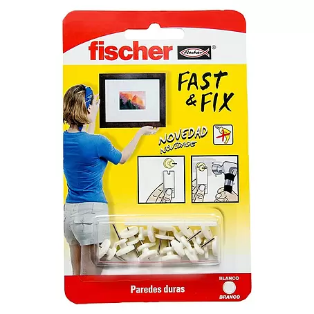 Fischer  Gancho para colgar cuadros Fast & Fix