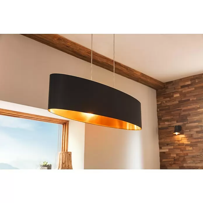 Eglo Maserlo Pendelleuchte - L x B x H: 100 x 25 x 110 cm, Anzahl Leuchtmittel: 2 Stk. - Stimmungsaufnahme