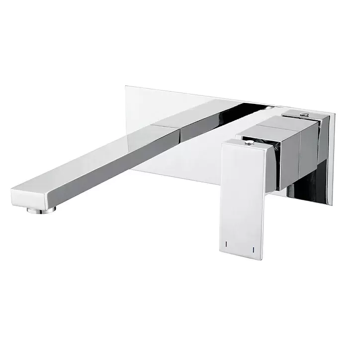 Best Design Wastafelkraan Inbouw A-Line - Chroom - Diagonaal zicht