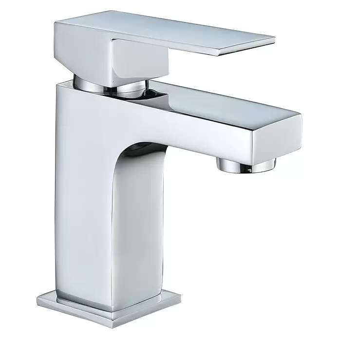 Best Design Fonteinkraan Box - Chroom, Glanzend - Diagonaal zicht