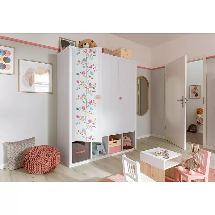 AS Creation Dizajnerski panel [SI] pop.up - [SI] Eulen, Barvni, 35 cm x 2,5 m - Zračna perspektiva
