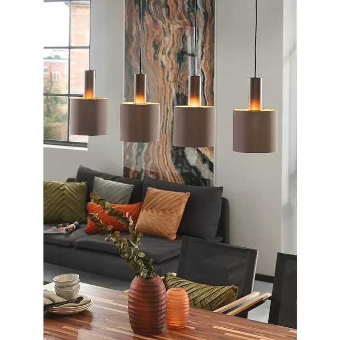 Eglo Concessa 1 Pendelleuchte - L x B x H: 94 x 16 x 150 cm - Stimmungsaufnahme