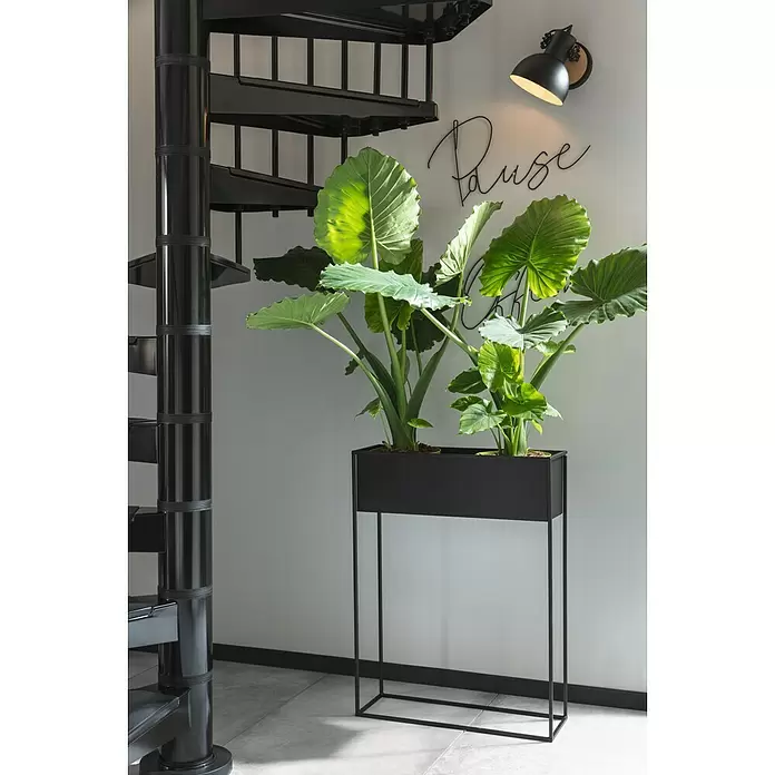 Eglo Lubenham Wandleuchte - 28 W, Schwarz/Braun, E27 - Stimmungsaufnahme