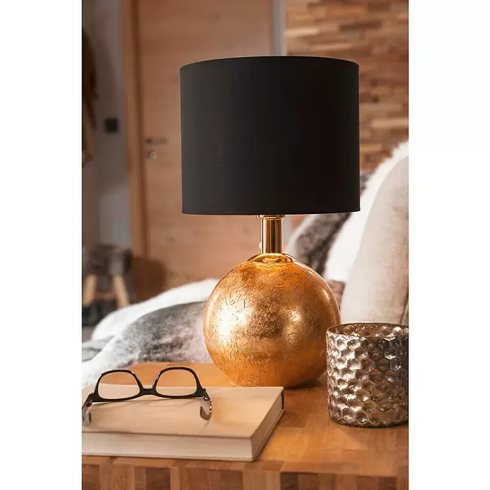 Tween Light Tischleuchte Gala - 48 W, Schwarz/Gold, G9 - Stimmungsaufnahme