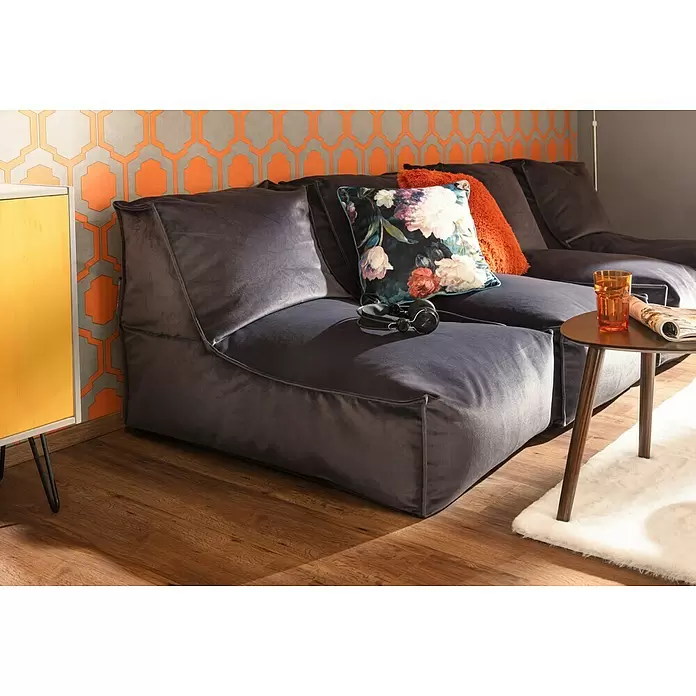 Kissen Flower Allie - Bunt, 45 x 45 cm, 100 % Baumwolle - Stimmungsaufnahme