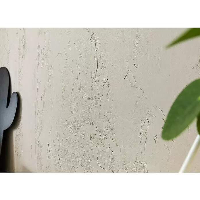 SCHÖNER WOHNEN-Farbe Trendstruktur Effektspachtel - Sichtbeton-Optik, 16 kg, Grau - Stimmungsaufnahme