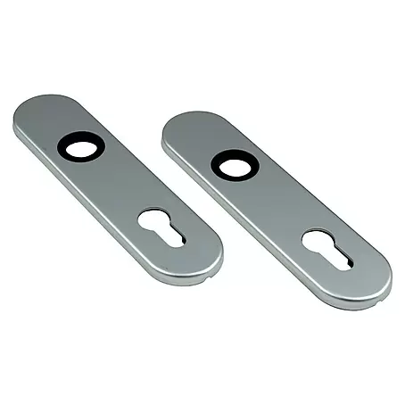 Deurbeslag klikschild PC ovaal 55 mm