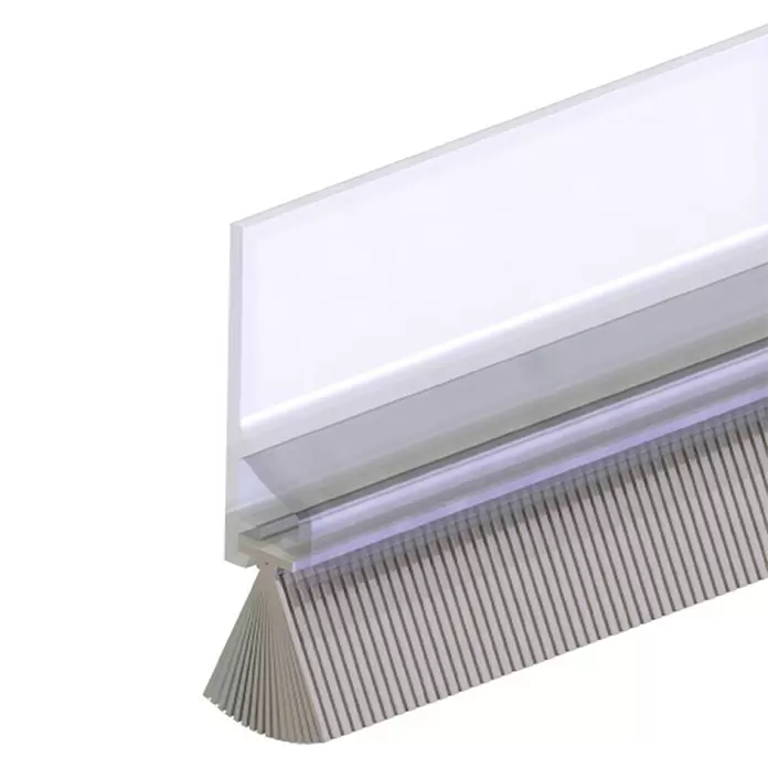 Ellen Dorpelstrip Deco & Comfort - Transparant, l x b: 100 x 3,6 cm - Close-up