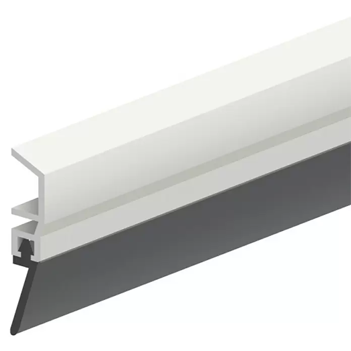 Ellen Dorpelstrip Basic - Wit, l x b: 100 x 4,1 cm - Close-up