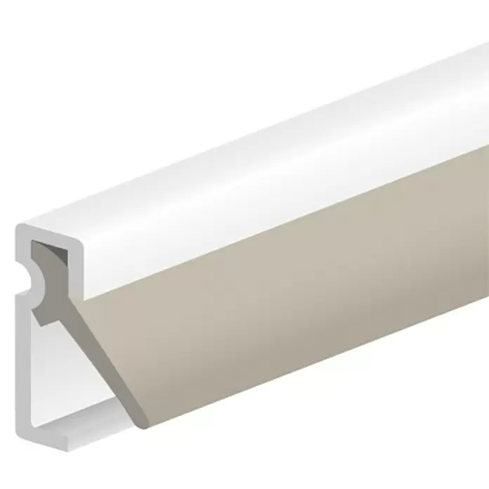 Ellen Tochtstrip Inbouw AIB 4G - Wit, 230 x 1,6 cm - Close-up
